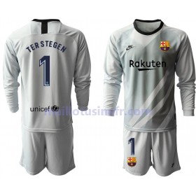 Maillot de Foot FC Barcelone TER STEGEN 1 I Gardien 2019-20 Manches Longues - Enfant
